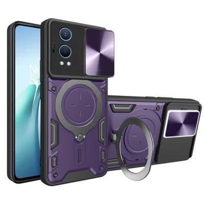 Husa OnePlus Nord CE4 Lite Techsuit CamGuard Pro, mov foto