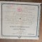 CERTIFICAT DE ABSOLVIRE LICEU, SEMNAT OLOGRAF DE CONSTANTIN MOISIL , 1923