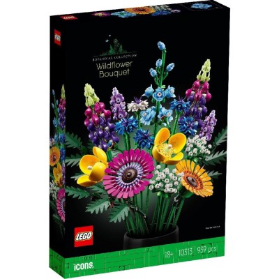 LEGO ICONS BUCHET DE FLORI DE CAMP 10313 foto
