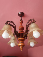 Vand candelabru vintage foto