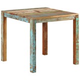 Cumpara ieftin Masa de bucatarie, 82x80x76 cm, lemn masiv reciclat