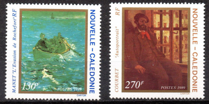 NOUA CALEDONIE 1989, Arta, Arhitectura, serie neuzată, MNH