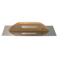 Gletiera inox, maner de lemn lung, 13x48 cm GartenVIP DiyLine