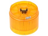 Semnalizator Luminos LED Ambră 24V IP65 70x50mm