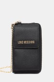 Love Moschino portofel culoarea negru, JC5701PP1NLD0000