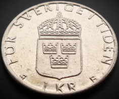 Moneda 1 COROANA - SUEDIA, anul 2000 * cod 3241