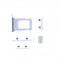 Side Key iPhone 14, 14 Plus, SET, Blue