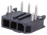 Conector Tată Micro-Fit 3.0 3mm 3 Pin THT