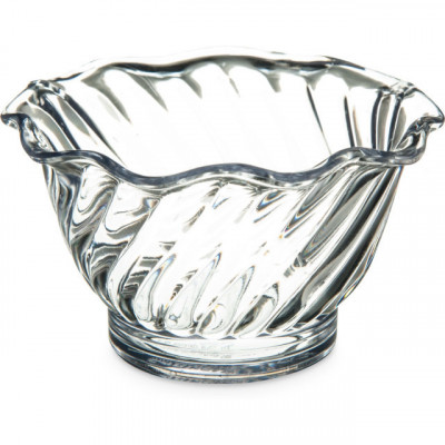 Cupa desert din policarbonat, 170 ml, transparenta foto