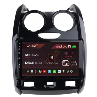Navigatie Dacia Duster (2012-2019), Android 13, B-Octacore 6GB RAM + 128GB ROM, 9 Inch - AD-BGB9006+AD-BGRKIT366V2 foto