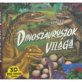 Dinoszauruszok vil&aacute;ga - 3 D-s 360 fokos k&ouml;nyv