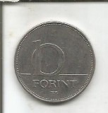 No(4) moneda-UNGARIA- 10 FORINT 1994