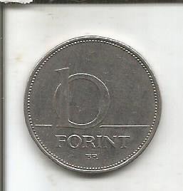 No(4) moneda-UNGARIA- 10 FORINT 1994 foto