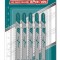 Set 5 lame fierastrau pendular taiere lemn Total TAC51111C