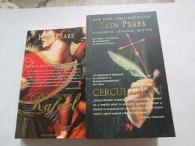 IAIN PEARS-CERCUL CRUCII+AFACEREA RAFAEL foto