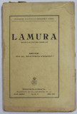 LAMURA , REVISTA DE CULTURA GENERALA , NR. 10 - 11 , IULIE - AUGUST , 1922 , PREZINTA PETE SI URME DE UZURA , COTOR CU DEFECTE
