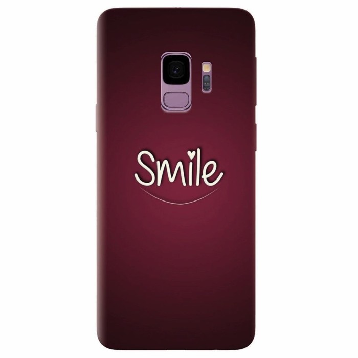 Husa silicon pentru Samsung S9, Smile Love Husa silicon pentru Samsung S9, Smile Love