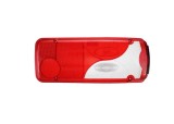 Sticla dispersor DREAPTA pt lampa spate compatibila Mercedes Sprinter prelata, VW Crafter prelata, MAN TGA, TGL, TGM si Scania Seria 5 Cod: 201801BC