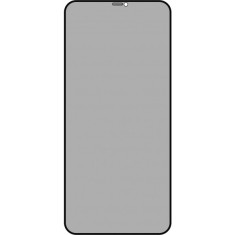 Folie de protectie Ecran Privacy OEM OG Premium pentru Apple iPhone 12 / 12 Pro, Sticla Securizata, Full Glue