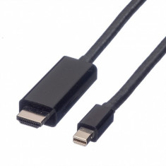 Cablu Mini Displayport la HDMI UHD 4K T-T 1m negru, Value 11.99.5795