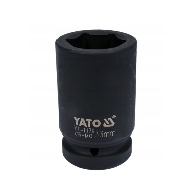 Cheie tubulară hexagonlă de impact ad&amp;acirc;nca 1&amp;quot; 33 mm , Yato foto
