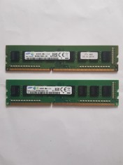 Kit Memorie RAM PC Desktop Samsung 8GB (2x4Gb) DDR3 1600MHz
