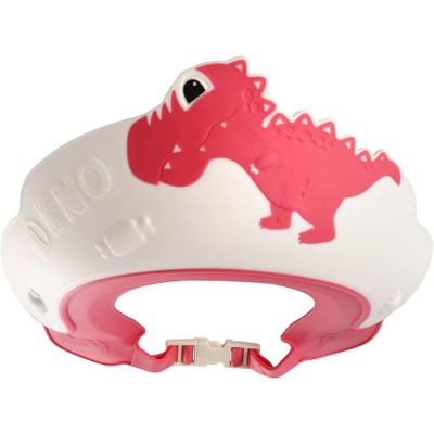 Viziera de protectie baie pentru copii, fippy, model dinozaur, dimensiune ajustabila, durabil, usor de curatat, impotriva samponului, pentru ochi si u foto