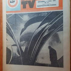 revista radio tv saptamana 1-7 iulie 1979
