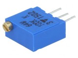 Potentiometru Multitura 100k&Omega; 500mW THT &plusmn;10%