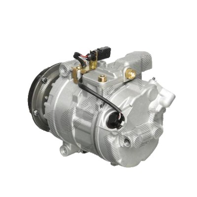 Compresor aer conditionat VW Phaeton (3D2), 2003-2016, motorizare 5.0 TDI, 230kw, diesel, mm, caneluri, de tip Denso: 7SEU17C foto