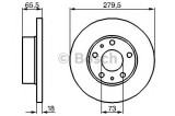 Disc frana FIAT DUCATO platou / sasiu (230) (1994 - 2002) BOSCH 0 986 478 843