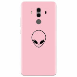 Husa silicon pentru Huawei Mate 10, Pink Alien