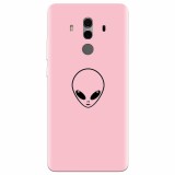 Husa silicon pentru Huawei Mate 10, Pink Alien