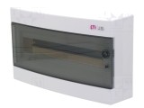 Carcasă Albă IP40 pentru Aparatură Modulară 18 Module ABS