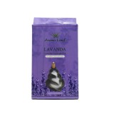 Conuri parfumate backflow, Aroma Land, rasina, lavanda, cutie 10 bucati