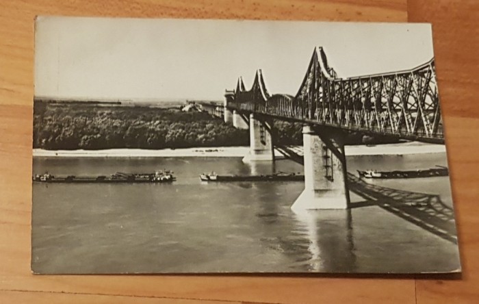 Carte postala (vedere) Cernavada: podul peste Dunare. Circulata