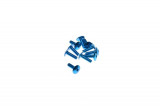 Set 10 suruburi carene, 6x20mm, culoare albastru Cod Produs: MX_NEW AW53531