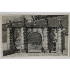 ALBA IULIA , POARTA CETATII , CARTE POSTALA , 1938