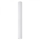 Lampă De Tavan Albă Din Aluminiu Karbon, Cu 1 Bec Tub Minimalist De Interior.