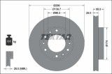 Disc frana Hyundai H350, H350 Sasiu Motor 2.5 Crdi, 299x28mm, 56.5 mm, OE 5176159000