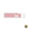 Kit Tastatura Mouse Wireless XO Design KB-05 Roz