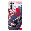 Husa compatibila cu Oppo Find X3 Lite model Formula F1 Red Bull, Silicon, TPU, Viceversa, Transparent, Carcasa
