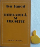 Literatura si filosofie Ion Ianosi