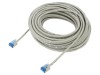 Patch cord U/FTP 6a litat Cu LSZH gri 15m, Goobay