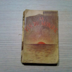 LA FIN DU MONDE - Camille Flammarion - Ernest Flammarion, Editeur,1917, 420 p.
