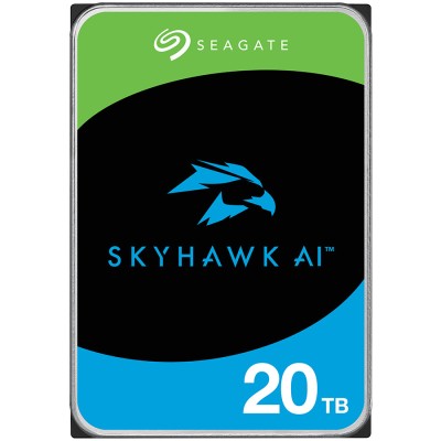 SEAGATE Surveillance Video Optimized AI Skyhawk 20TB HDD SATA 6Gb/s 512MB cache 3.5inch CMR Helium &amp;quot;ST20000VE003&amp;quot; foto