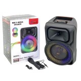 Cumpara ieftin Boxa portabila cu microfon ZQS8147, 45W PMPO, BT/FM/USB/AUX, RGB