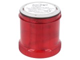 Semnalizator luminos roșu LED 24V IP66 AUER SIGNAL Eco Modul 70