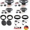 Difuzoare auto Audi A3 A4 A5 A6 A7 A8 Q3 Q4 Q5 Q7 dedicate usi fata si spate Audio System 560 W max CarStore Technology