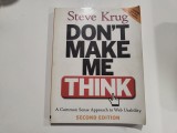 Don&#039;t make me think- Steve Krug
